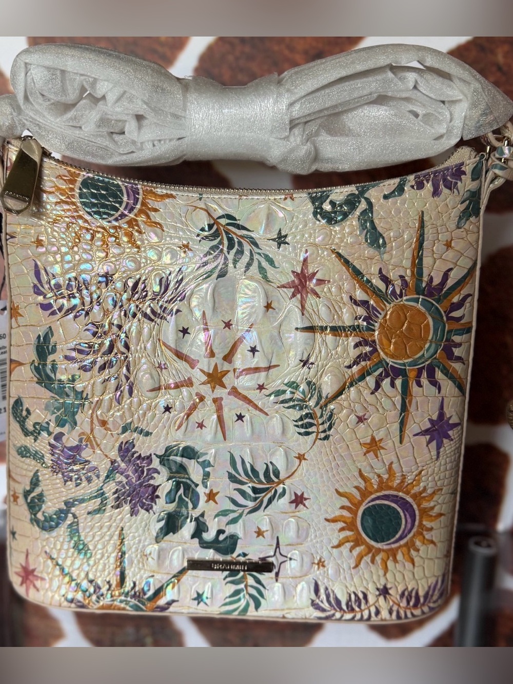 LAST ONE Brahmin Katie vitality crossbody NWT moon stars Sun - Picture 9 of 9